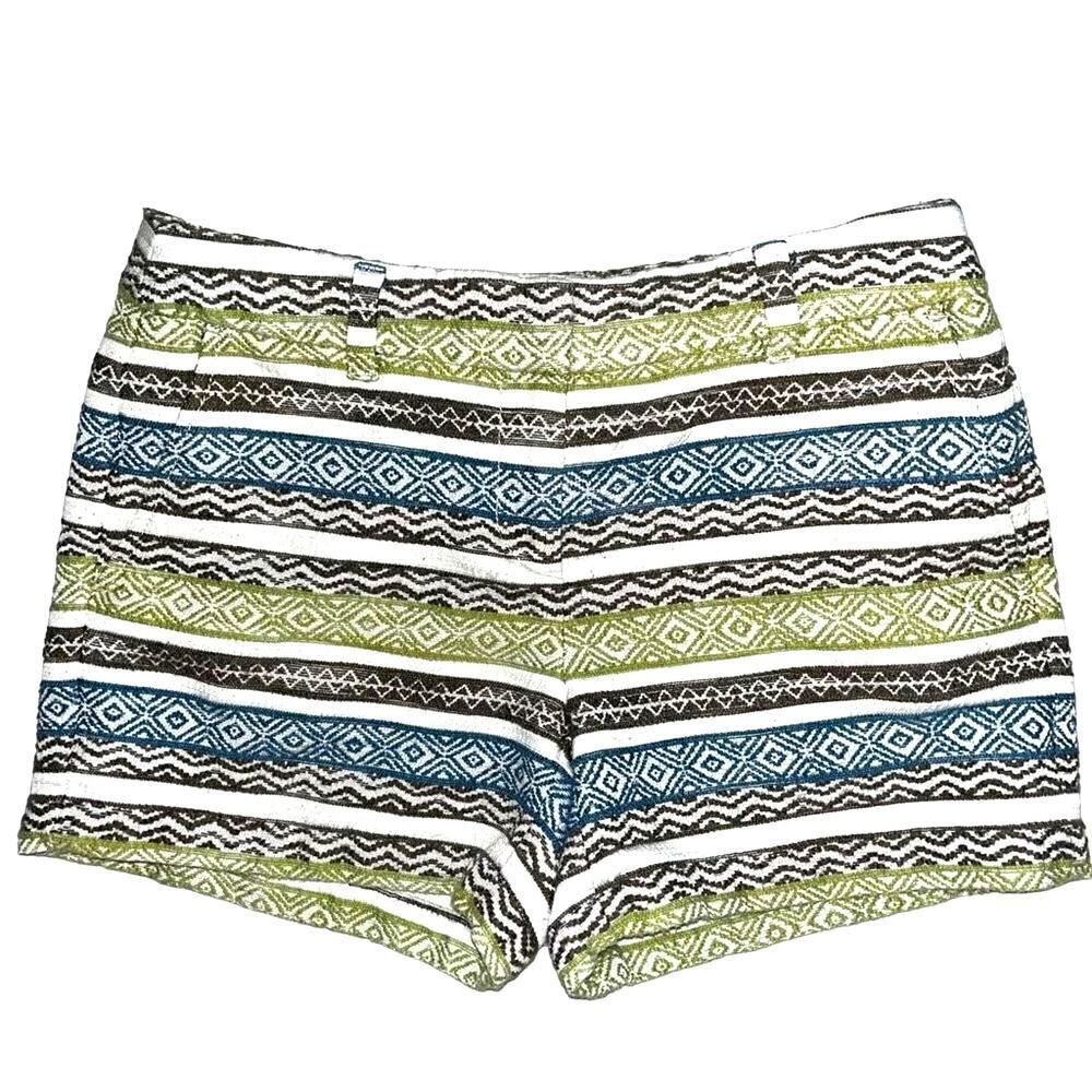 ‎Loft textured striped shorts 2